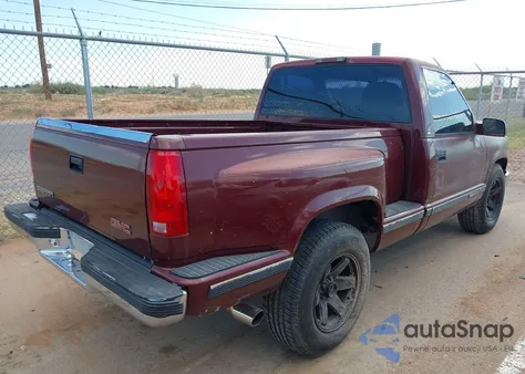 1998 GMC Sierra 1500 Sl Sportside из США, поврежденный, VIN 1GTEC14W5WZ552471